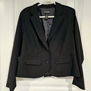 LANE BRYANT black  blazer jacket size 14